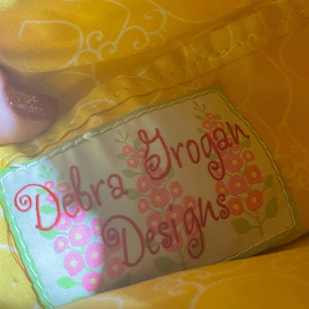 Yellow‎ Debra Grogan Designs Quilted Purse